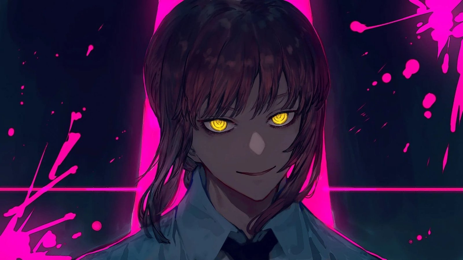 Second collage image about Chainsaw Man anime miniatura