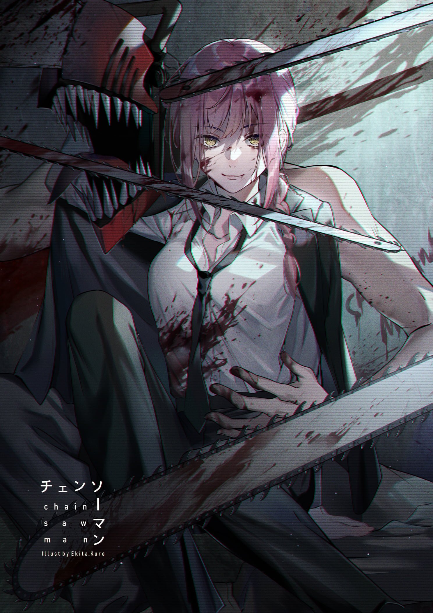 3 image about Chainsaw Man anime miniatura