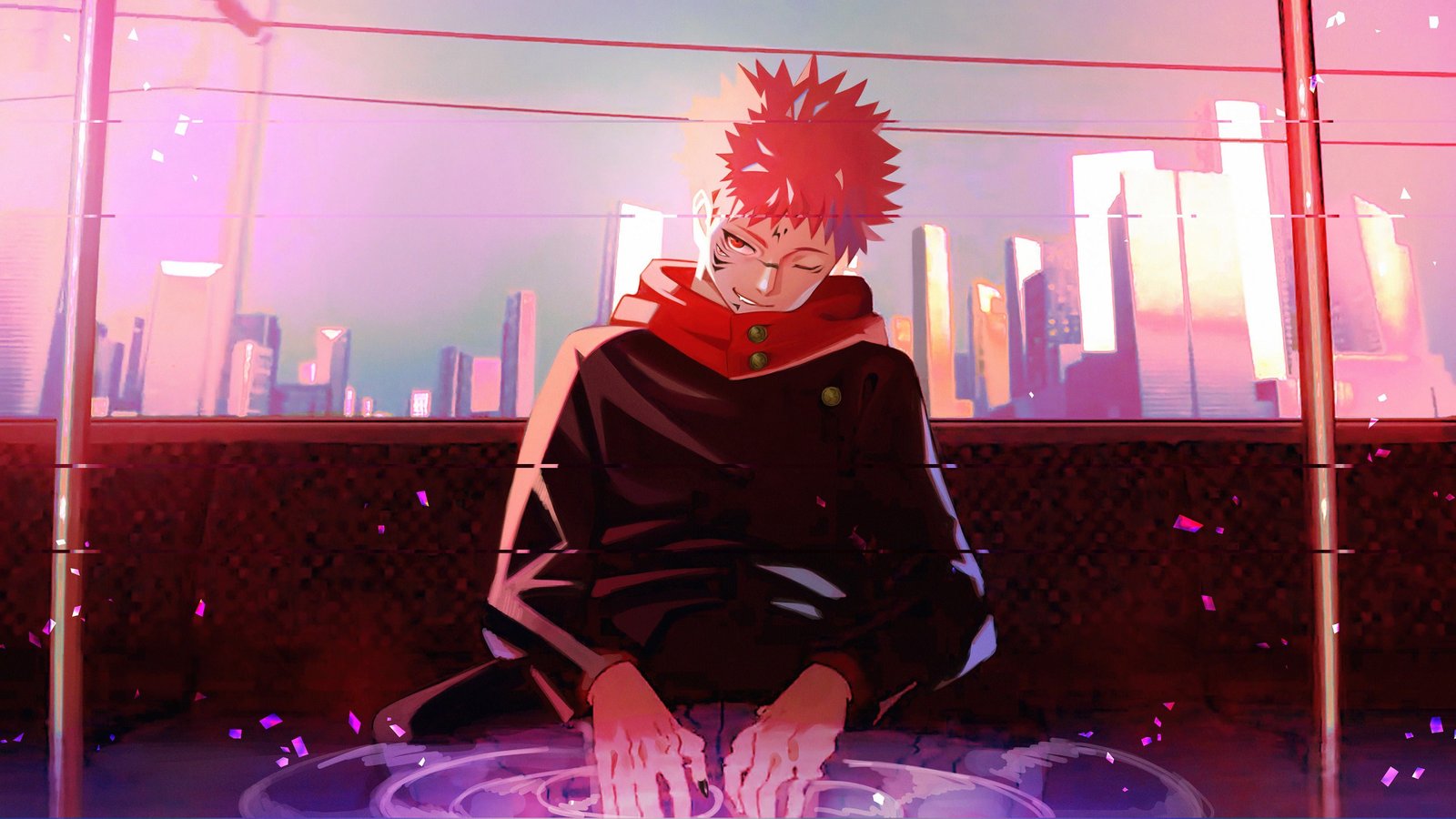 Second collage image about Jujutsu Kaisen anime miniatura