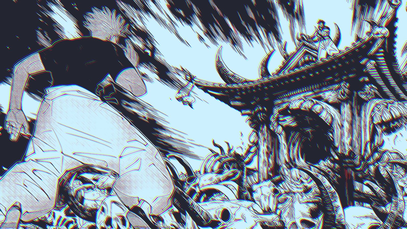 Imagen promocional, fanArt o extracción del anime: Jujutsu Kaisen