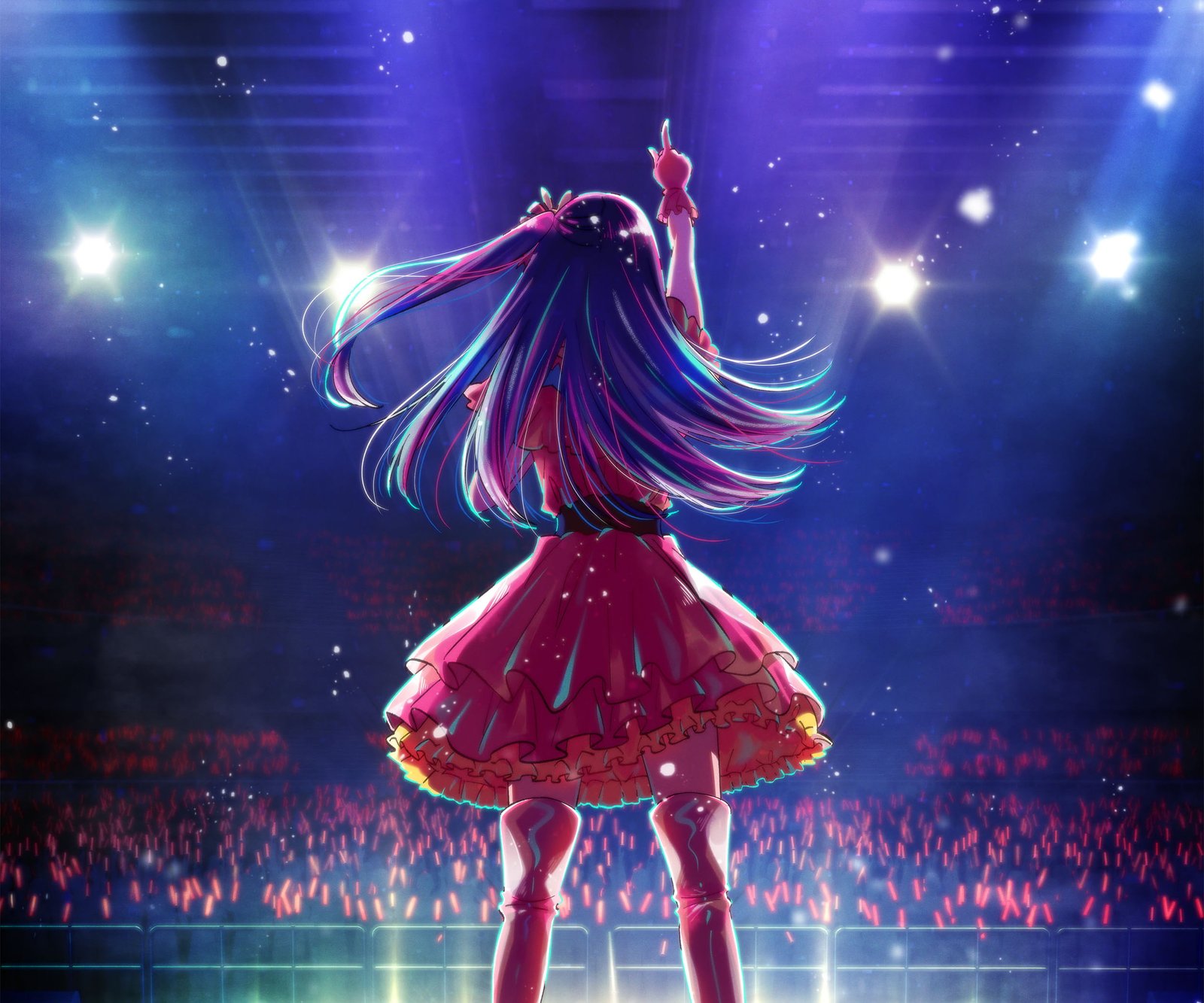 Second collage image about Oshi No Ko anime miniatura
