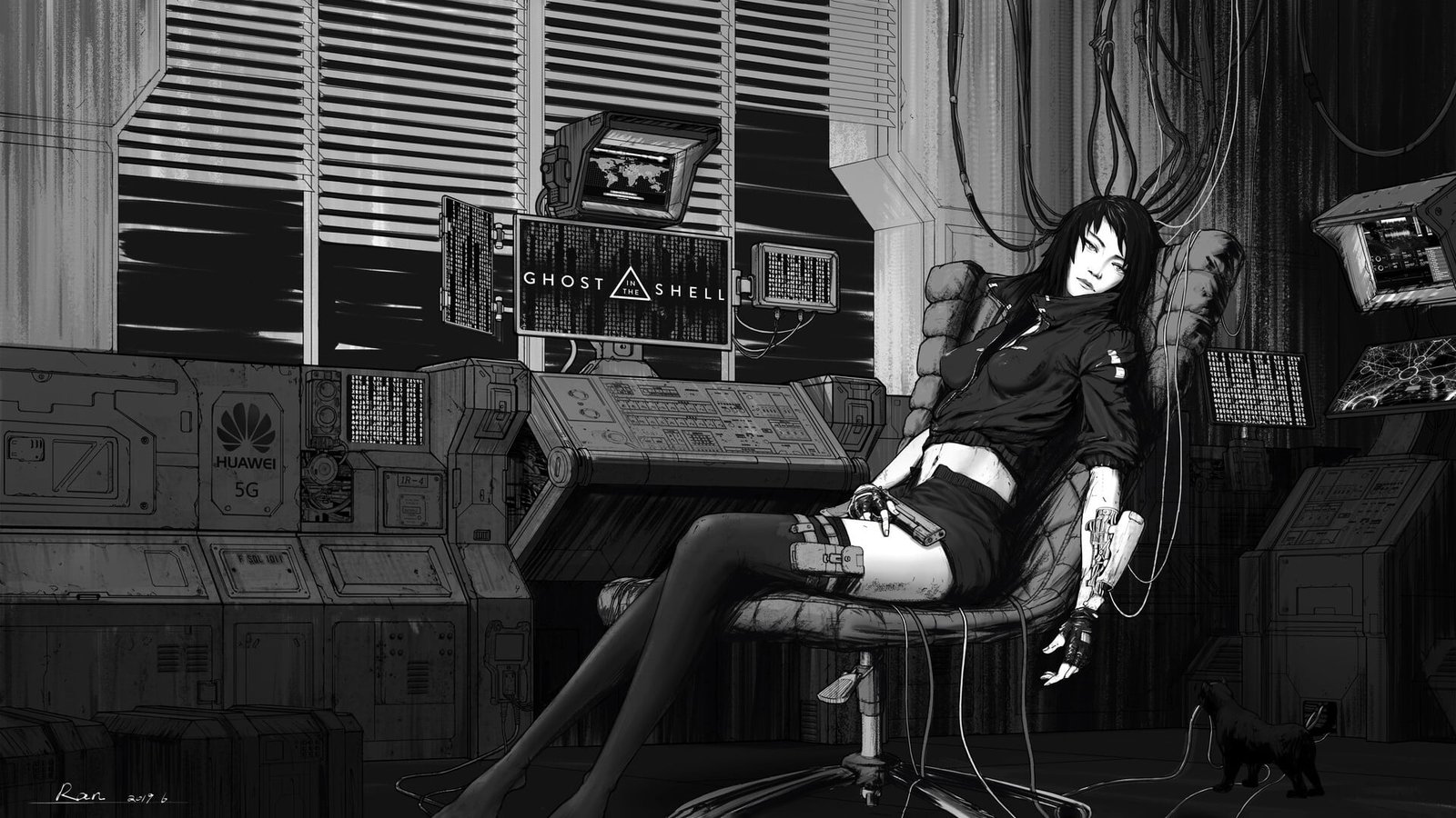 image of the character with name Motoko Kusanagi